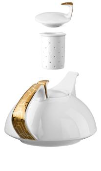 Teapot 3 - 4 pieces in porcelain - Rosenthal